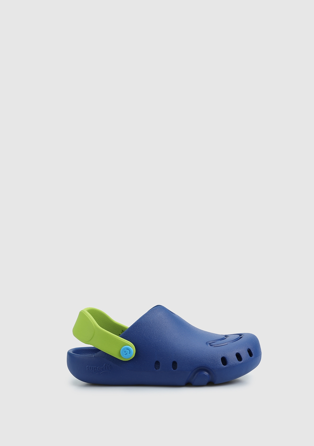 Mavi Erkek Çocuk Düz Sandalet