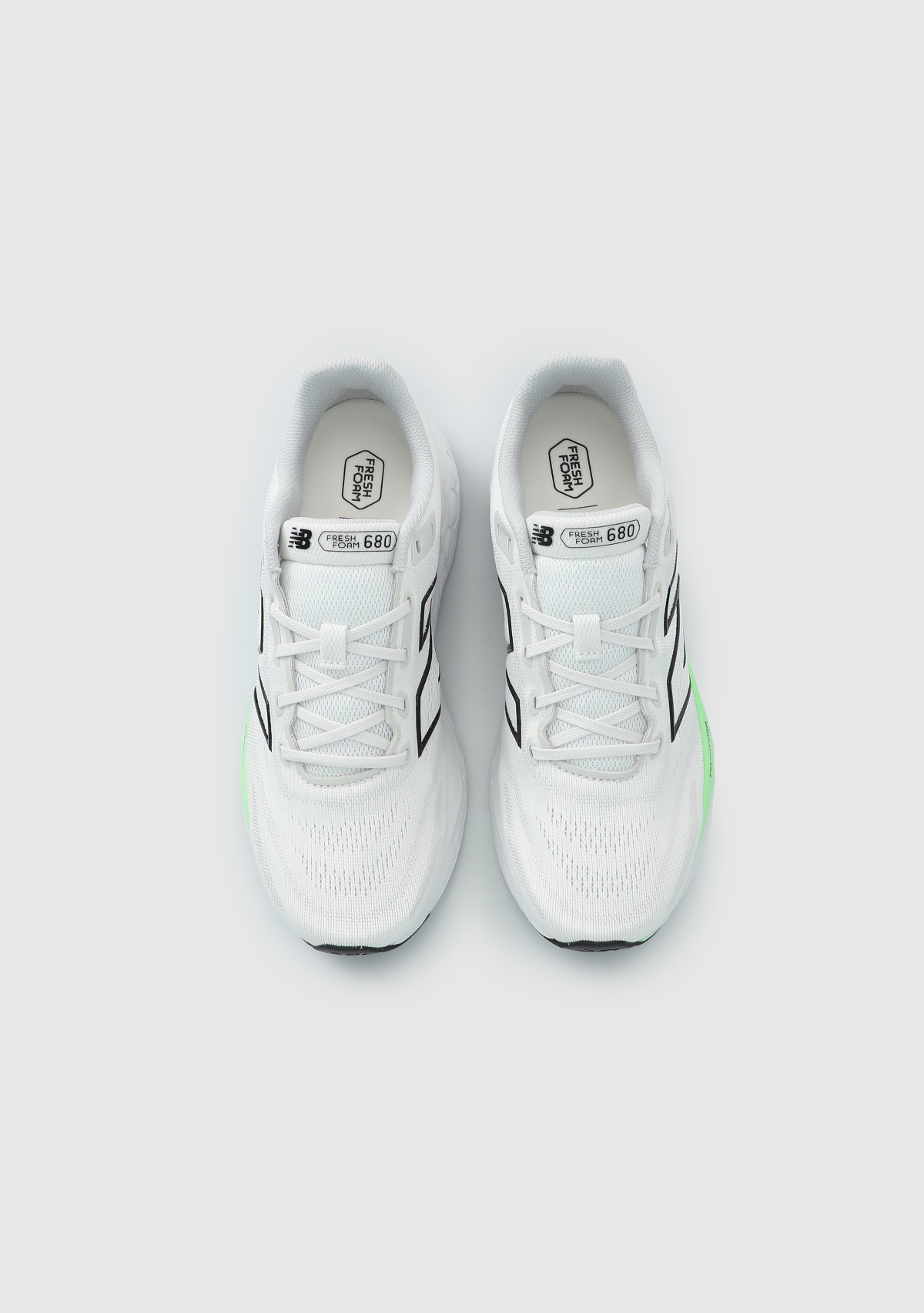 Running Men Shoes Beyaz Erkek Koşu Ayakkabısı M680Rh8Nb 