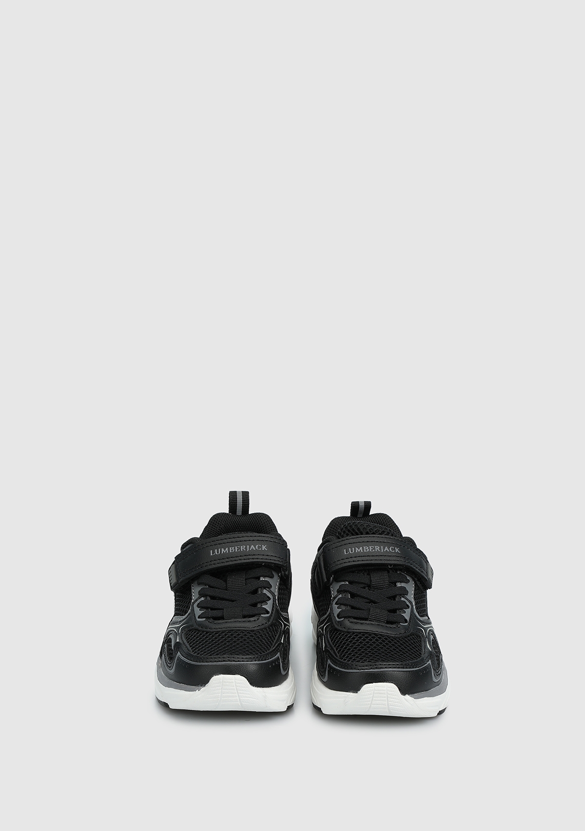 Bulk Siyah Deri Erkek Çocuk Sneaker