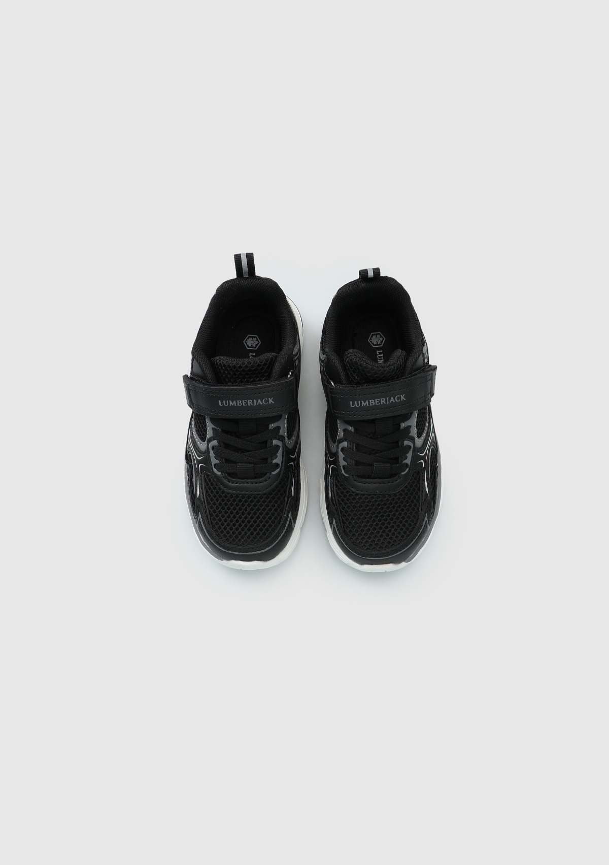 Bulk Siyah Deri Erkek Çocuk Sneaker
