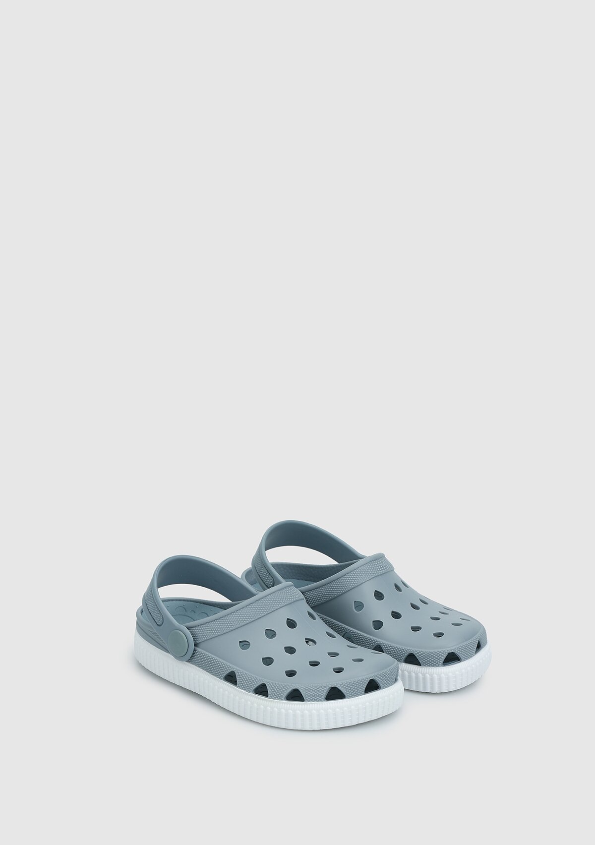 Lacivert  Düz Sandalet