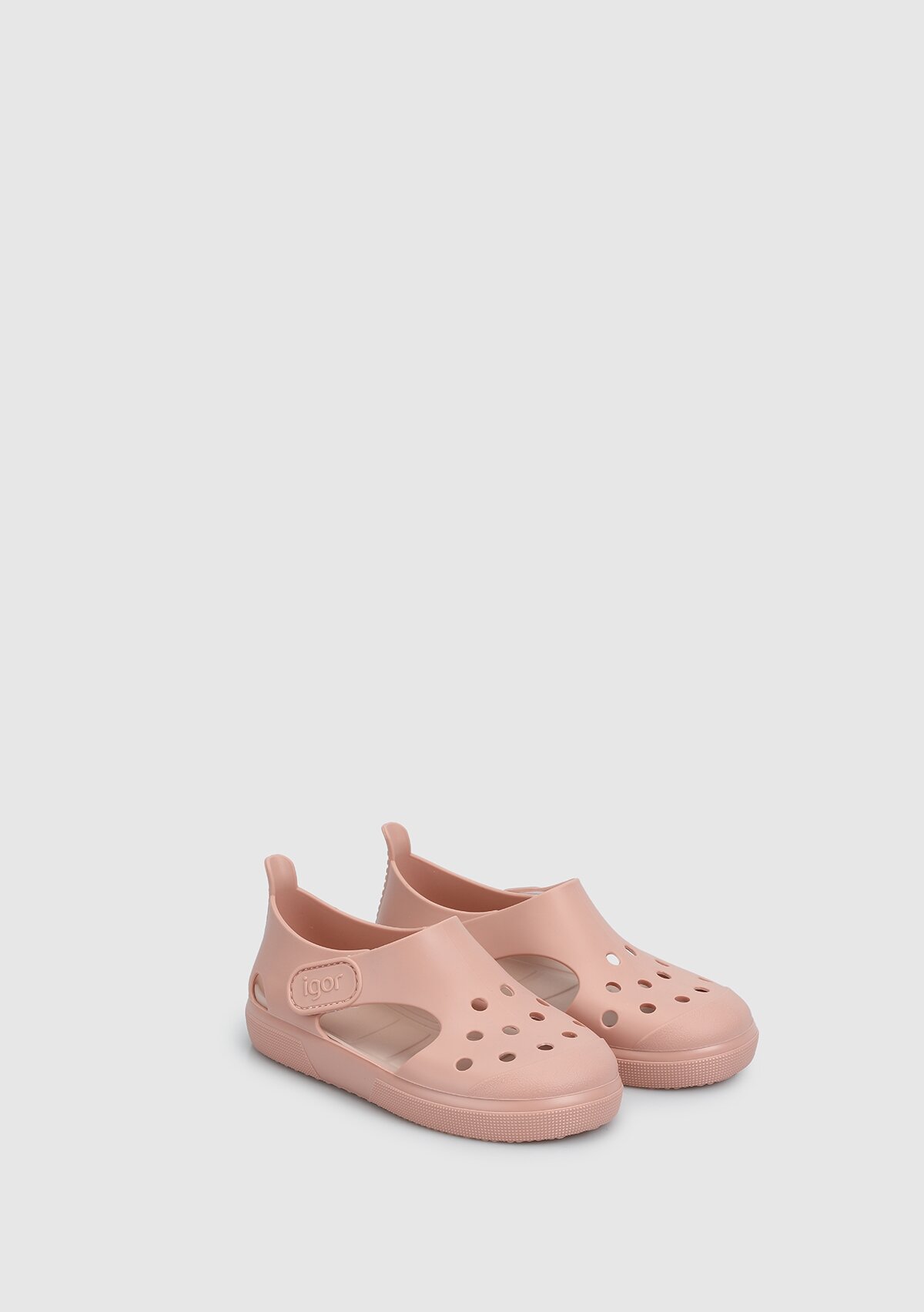 Pembe  Düz Sandalet