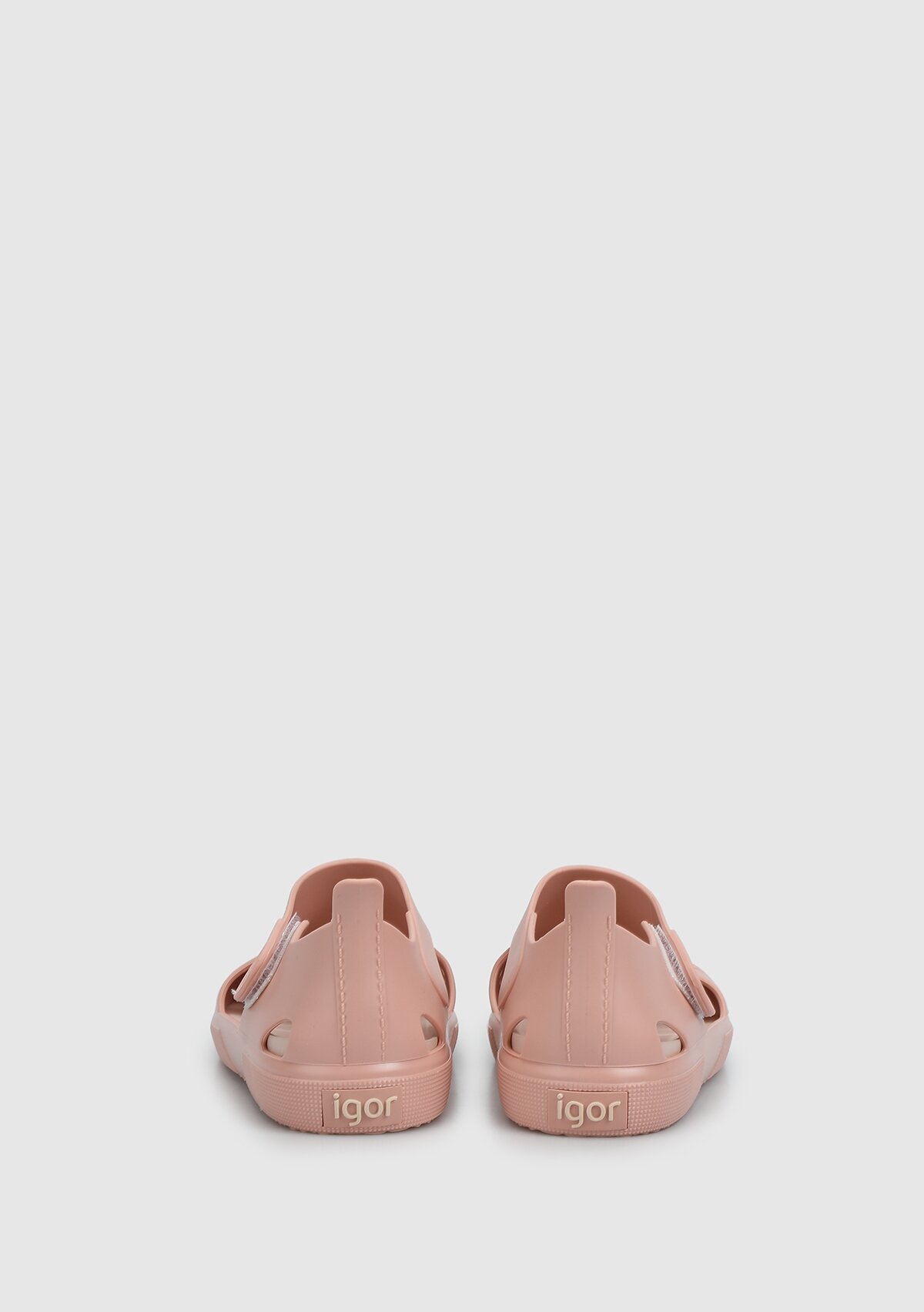 Pembe  Düz Sandalet