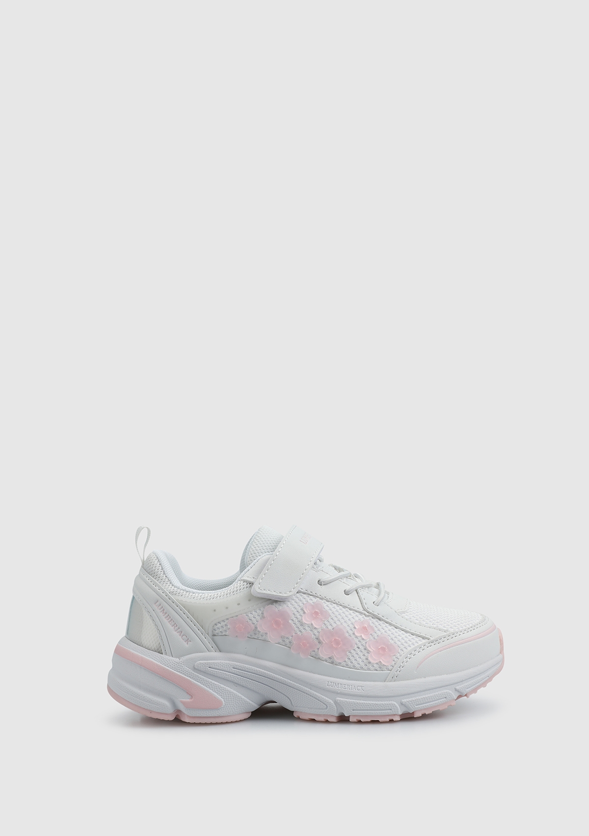 Flower Beyaz Kız Çocuk Sneaker
