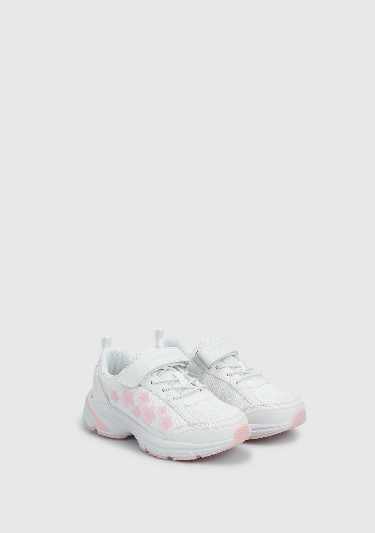 Flower Beyaz Kız Çocuk Sneaker