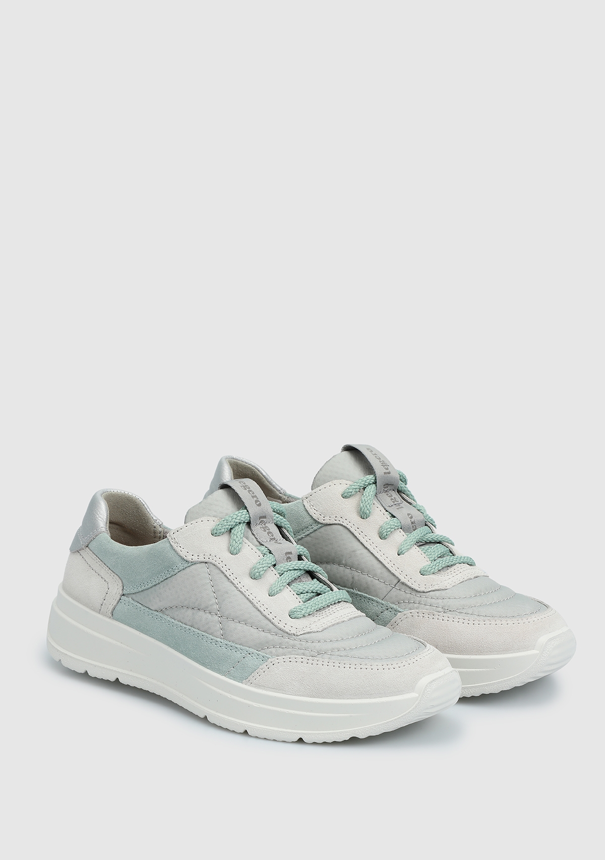 Yeşil Deri Kadın Sneaker