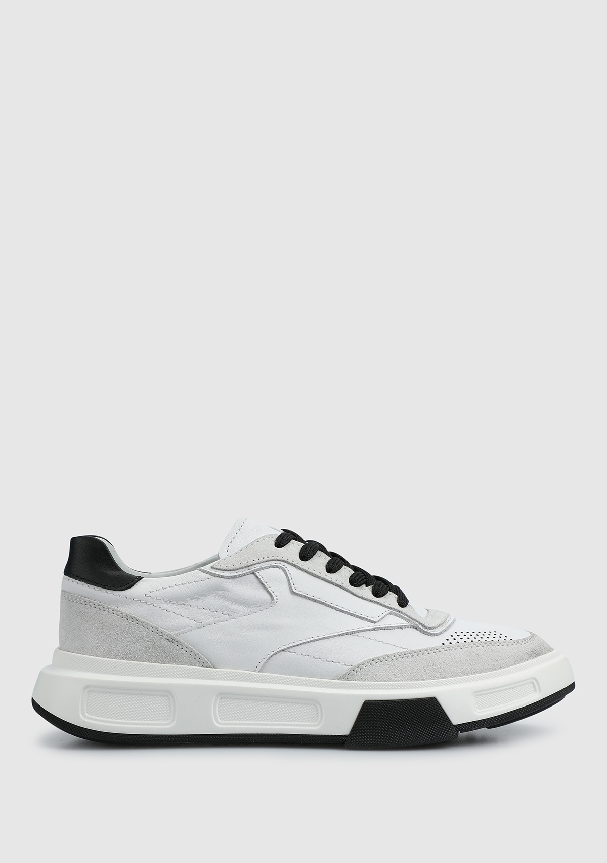 Beyaz Deri Erkek Sneaker