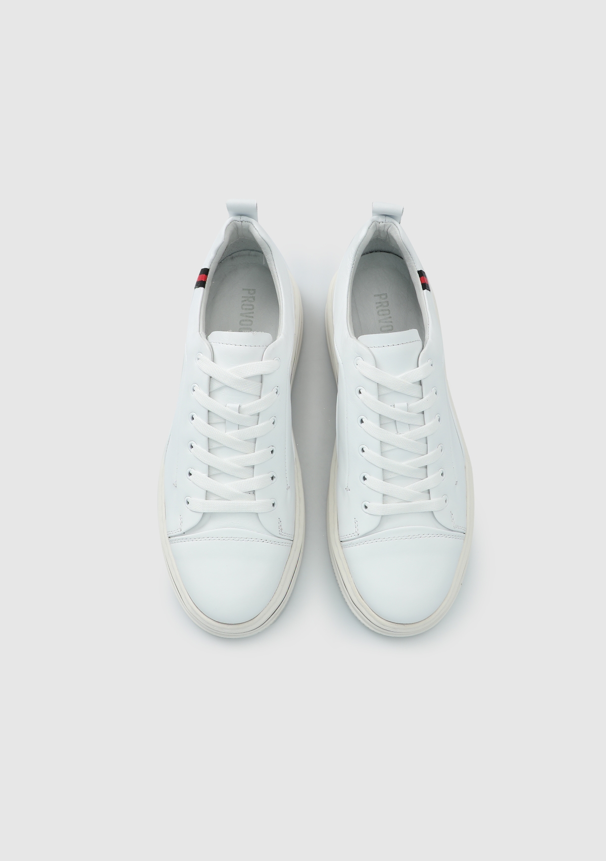 Beyaz Deri Erkek Sneaker