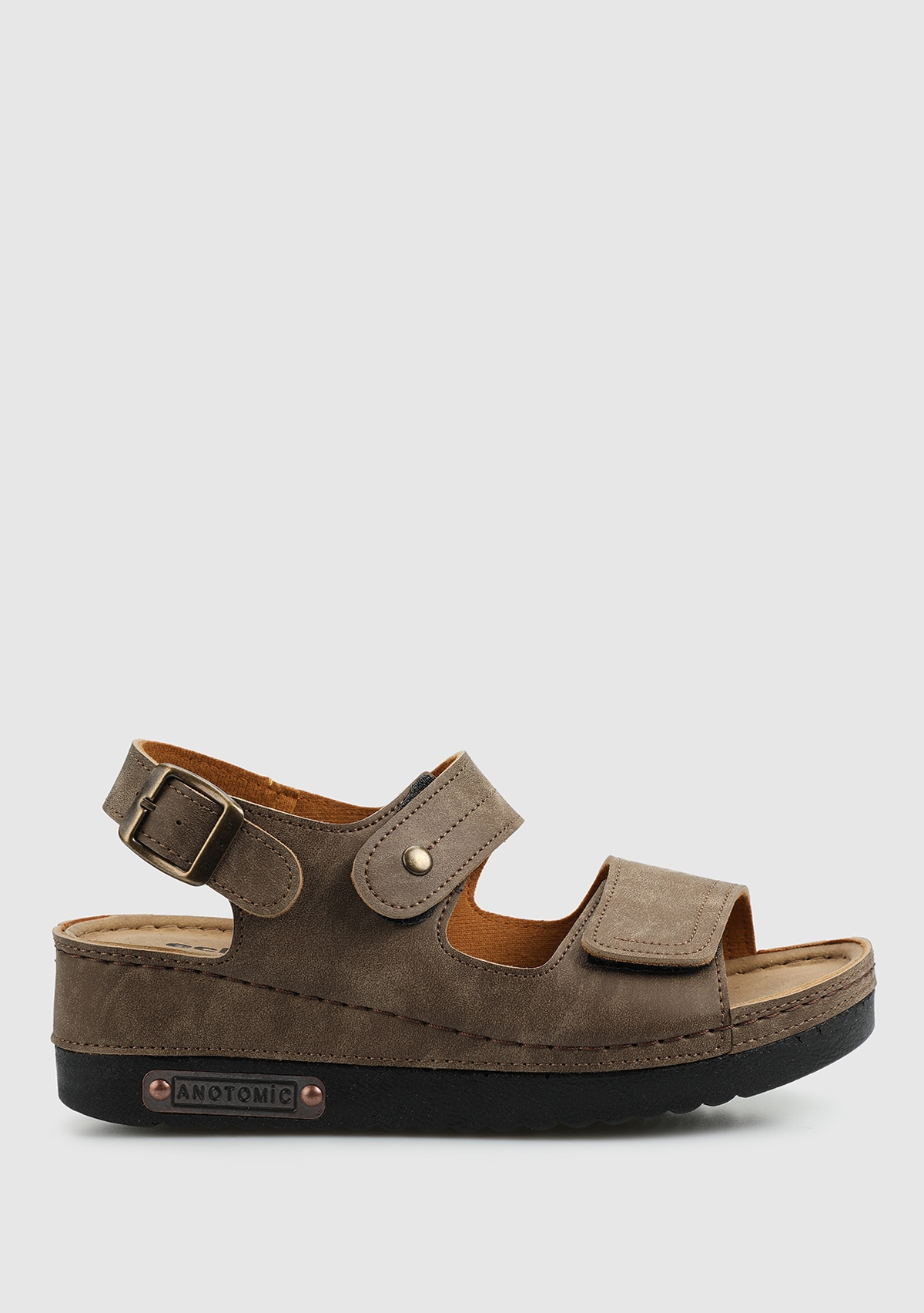 Vizon Kadın Düz Sandalet