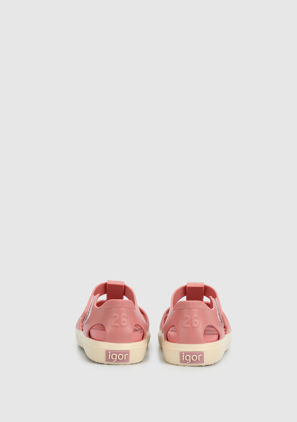 Pembe Kız Çocuk Düz Sandalet