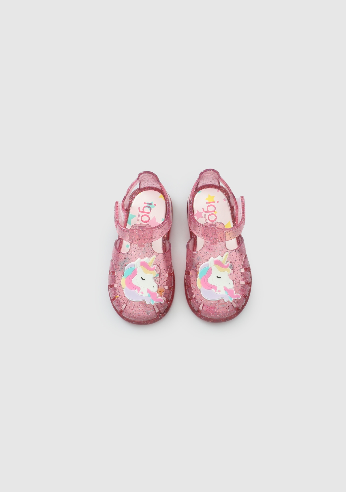 Fuşya  Düz Sandalet