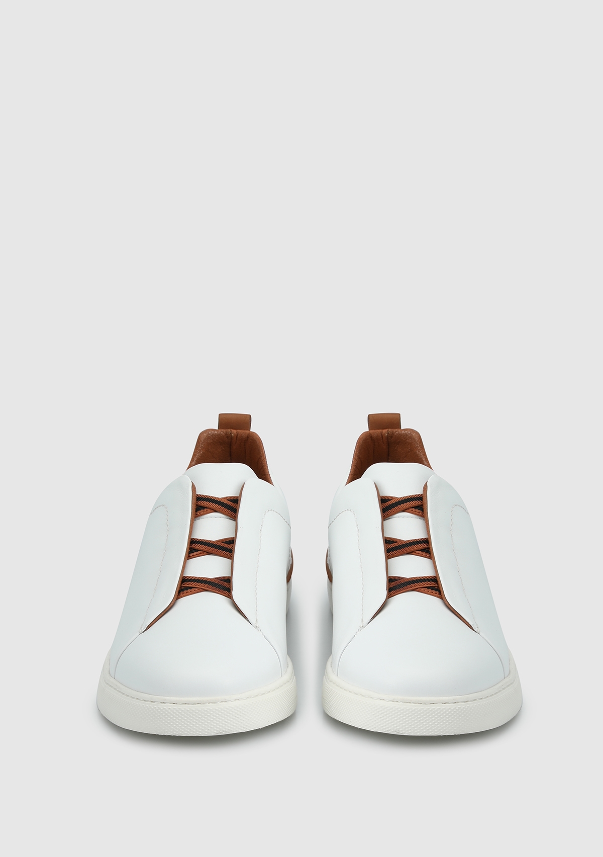 Beyaz Deri Erkek Sneaker