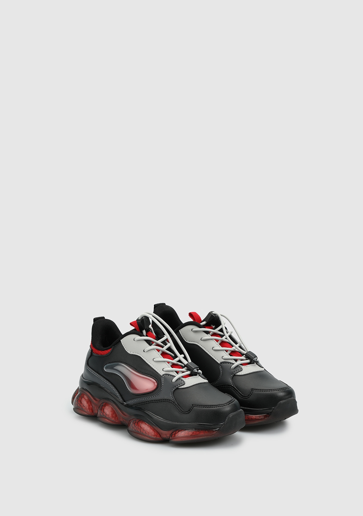 Siyah Erkek Çocuk Sneaker
