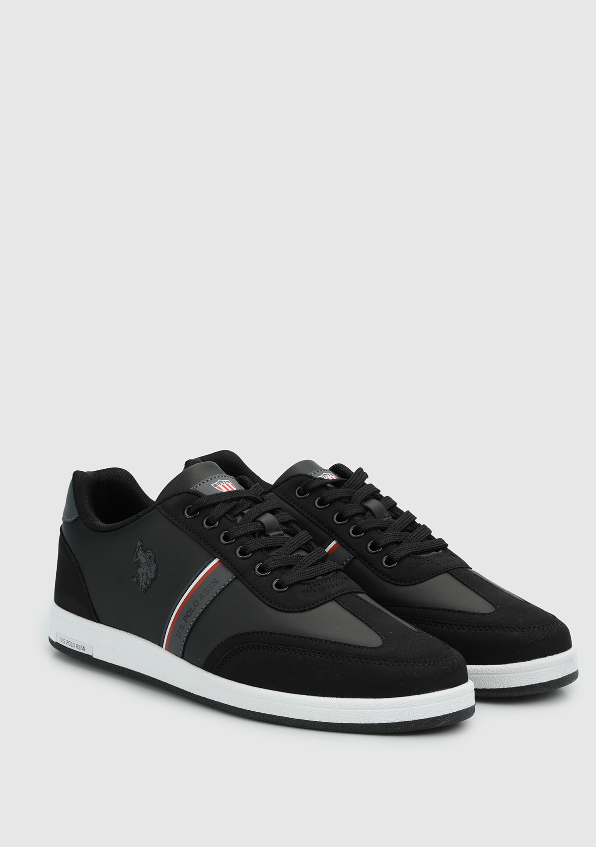 Kares Siyah Erkek Sneaker