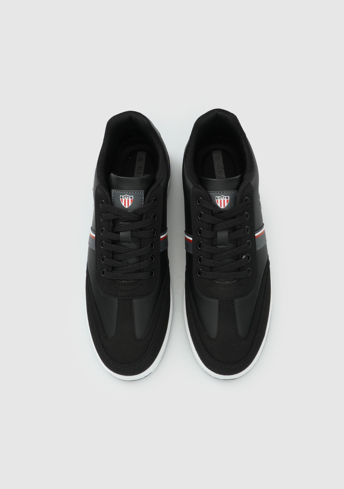 Kares Siyah Erkek Sneaker