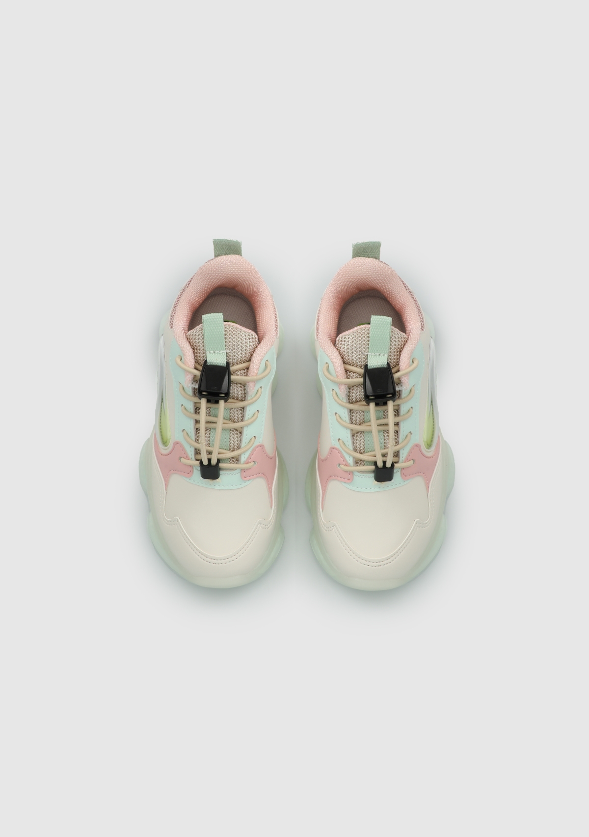 Krem Kız Çocuk Sneaker