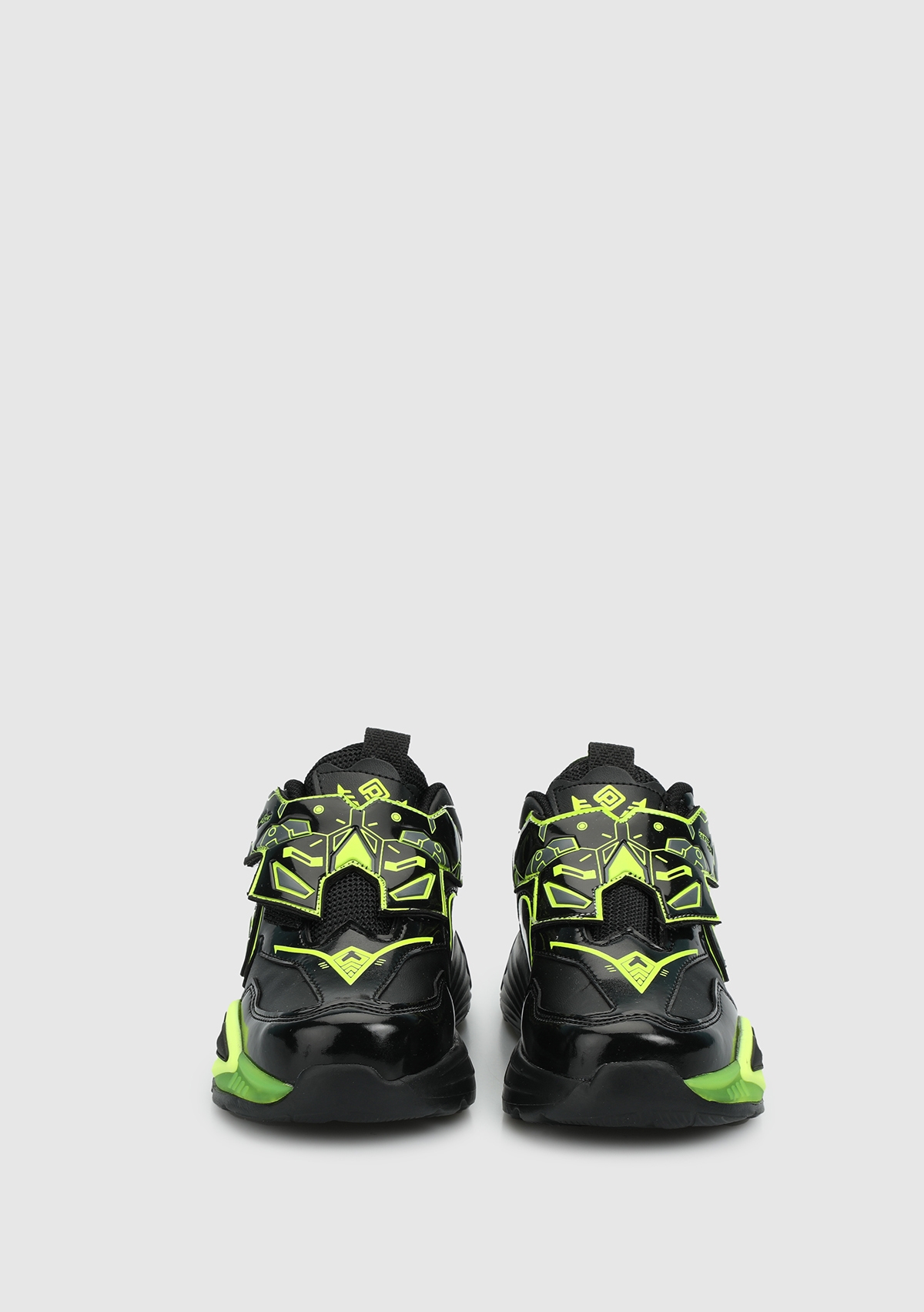 Fosforlu Erkek Çocuk Sneaker