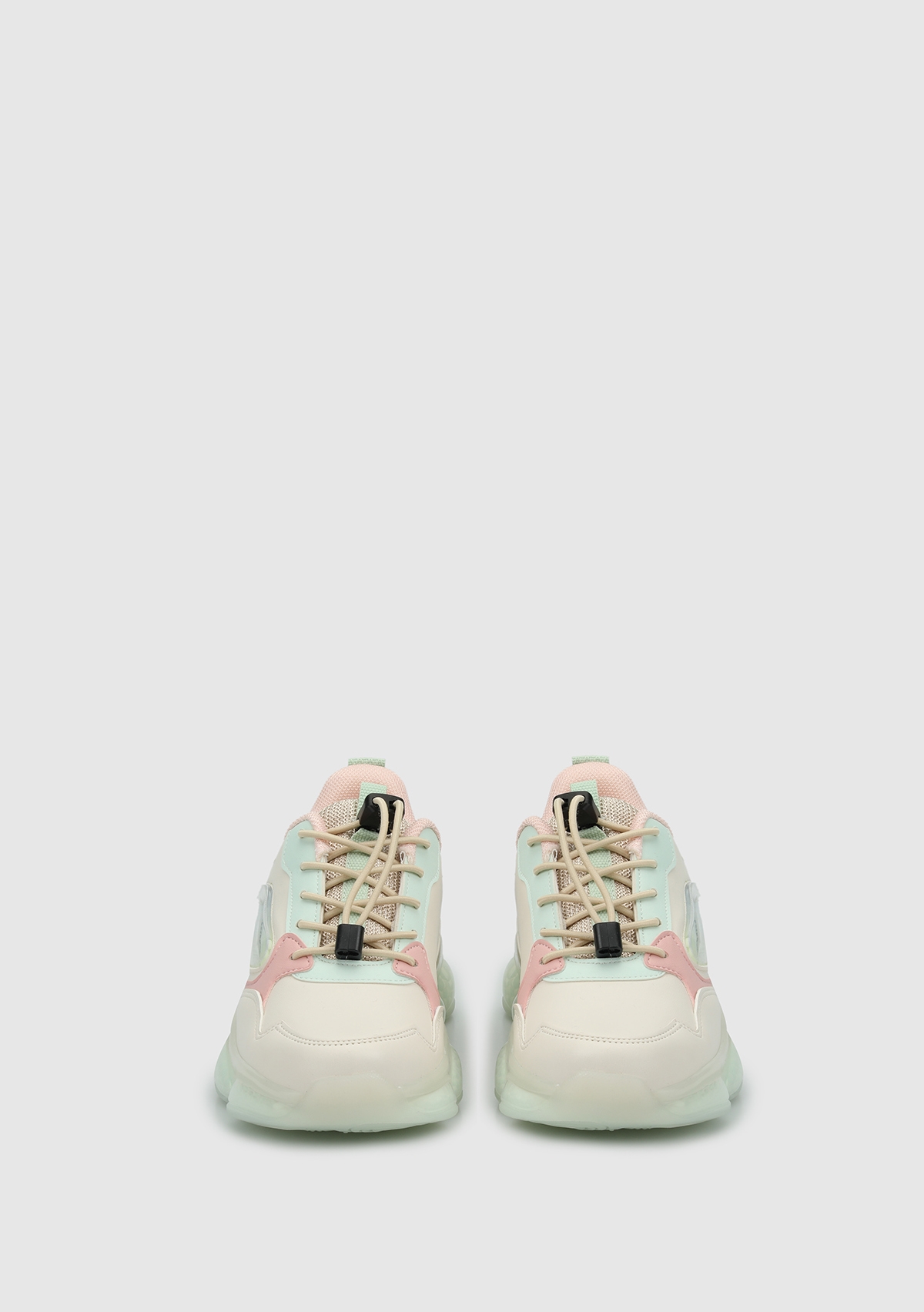 Krem Kız Çocuk Sneaker