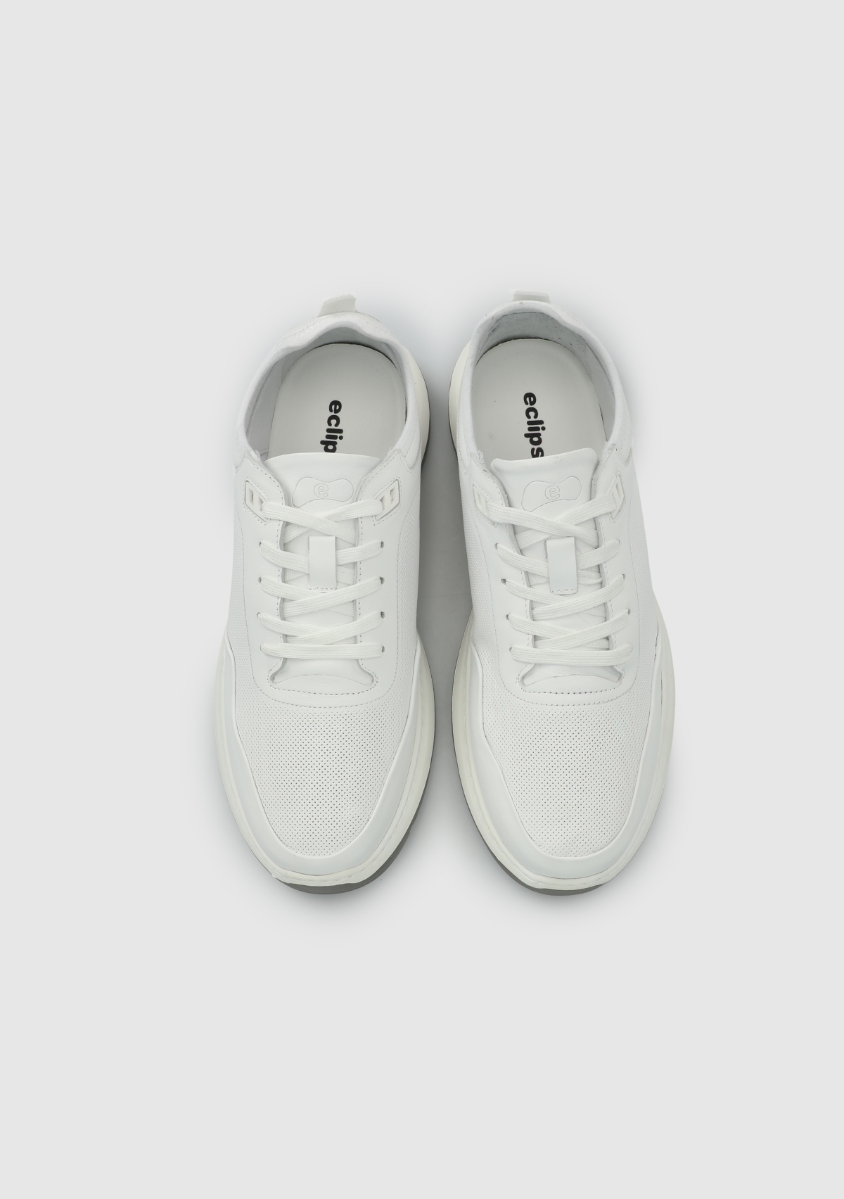 Beyaz Deri Erkek Sneaker