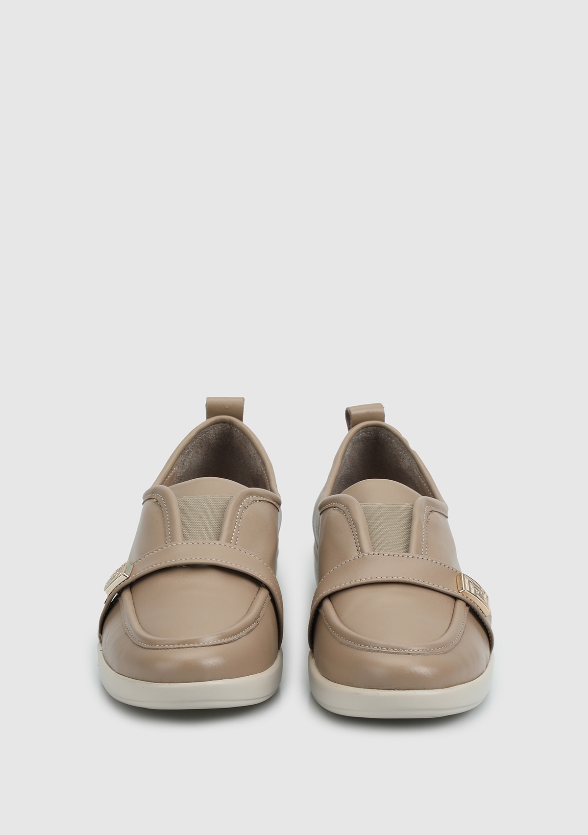 Vizon Deri Kadın Ayakkabı