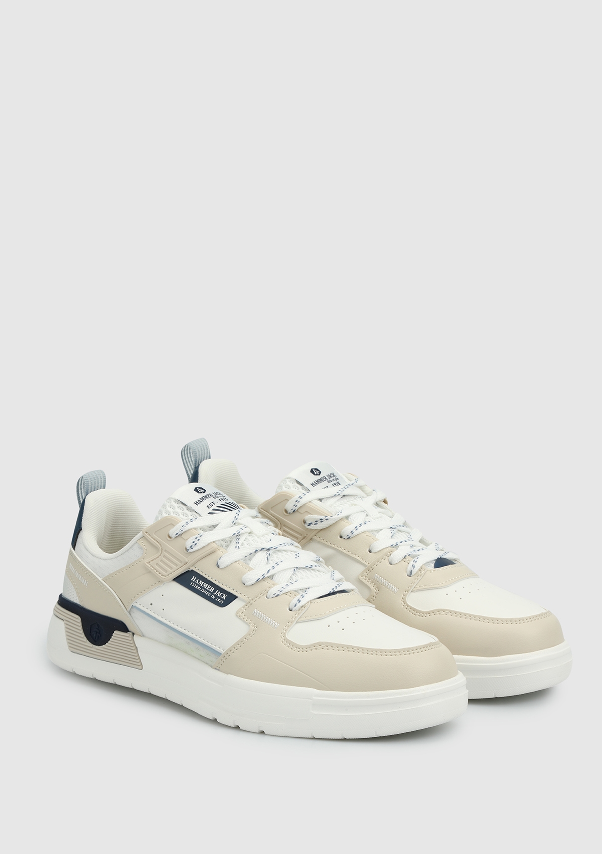Bej-Siyah Erkek Sneaker
