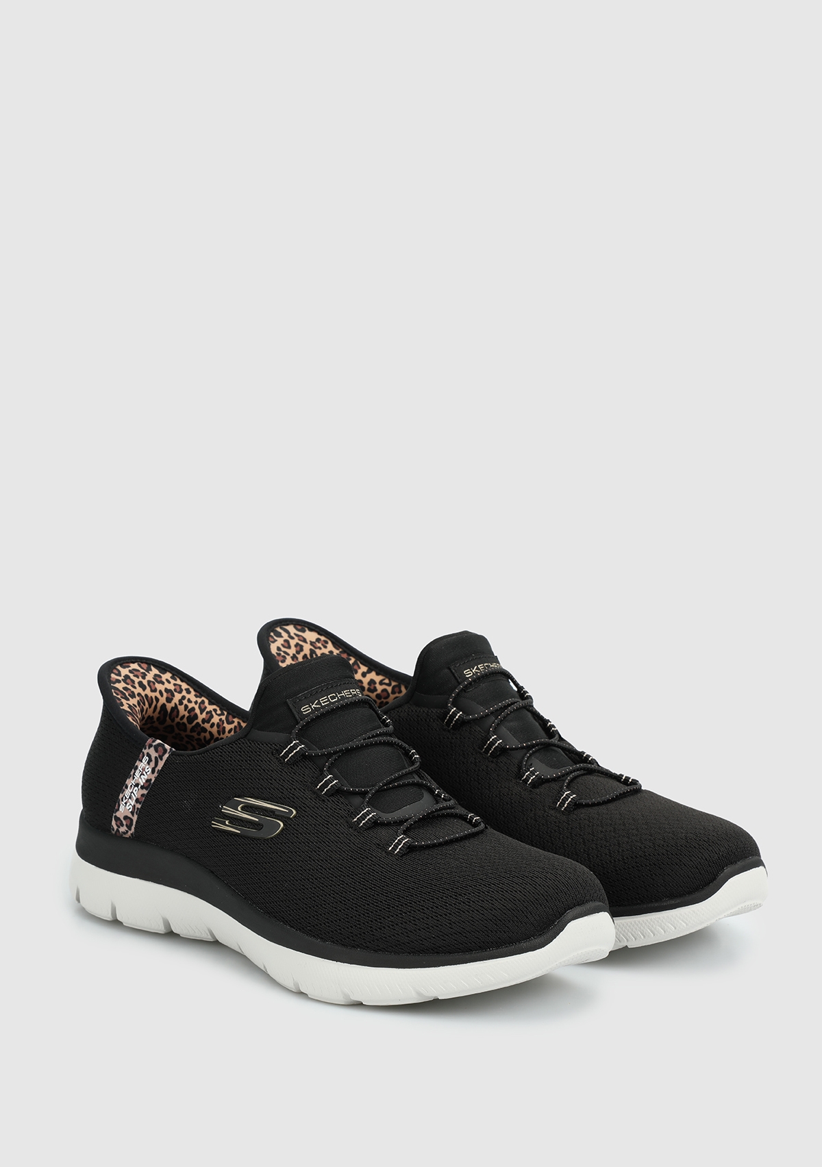 Bkmt Summıts Leopard Chıc Siyah Kadın Sneaker 150275Tk 