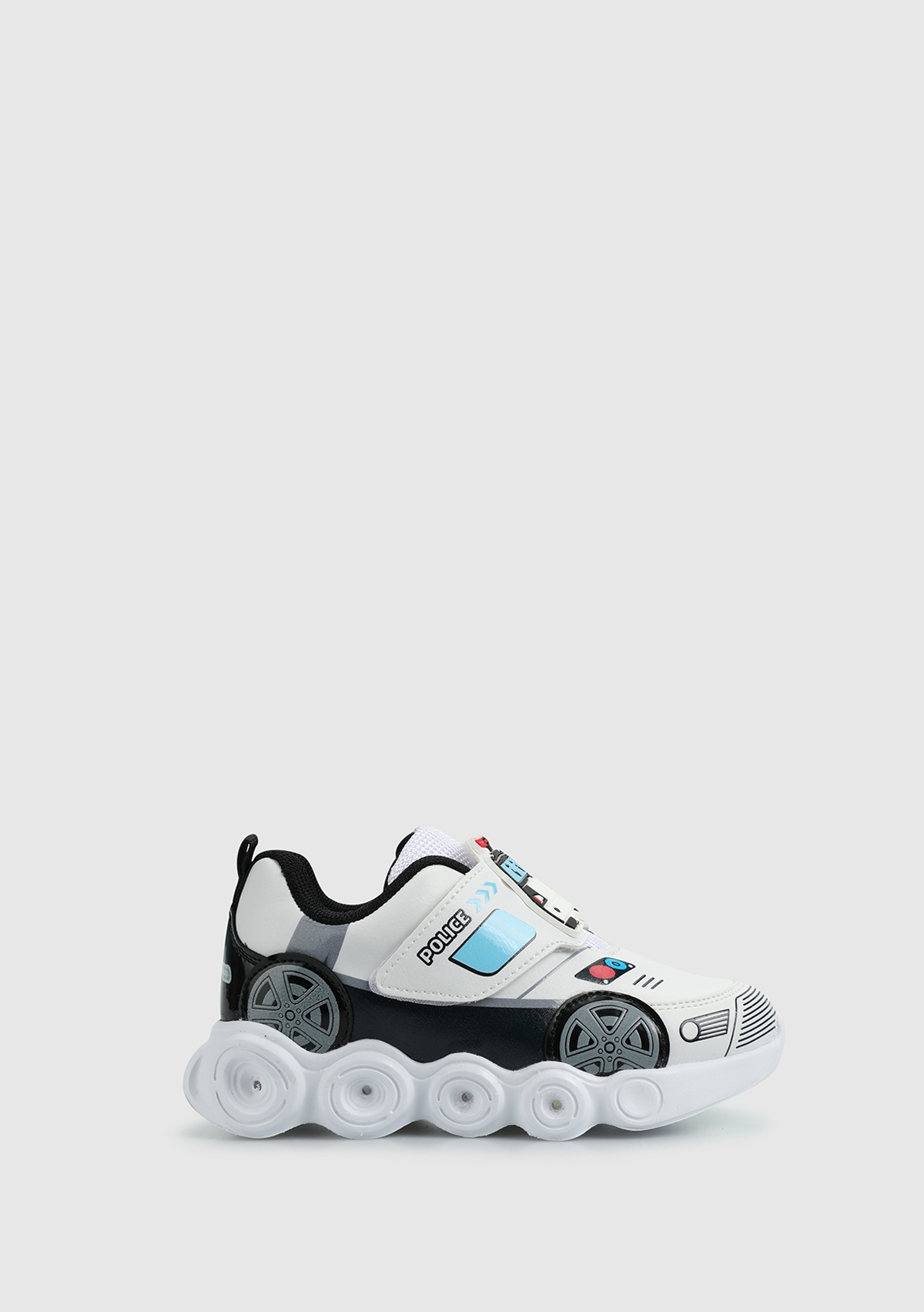 Beyaz-Siyah  Sneaker