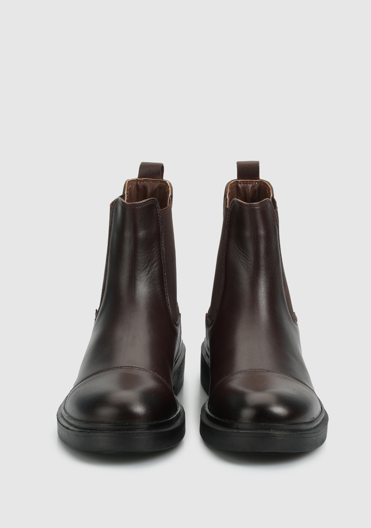 Kahve Deri Erkek Bot