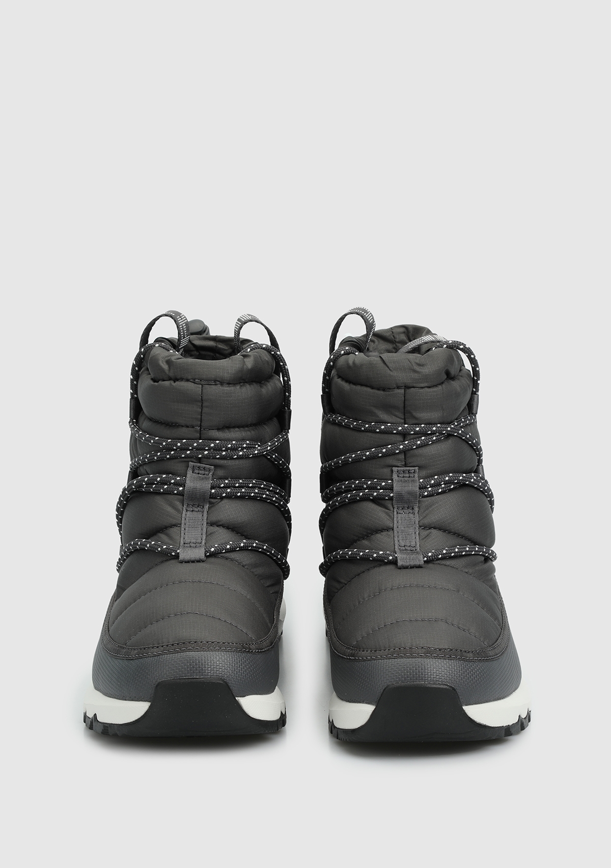 W Thermoball Lace Up Wp Gri Kadın Outdoor Ayakkabısı Nf0A5Lwdcıh1 