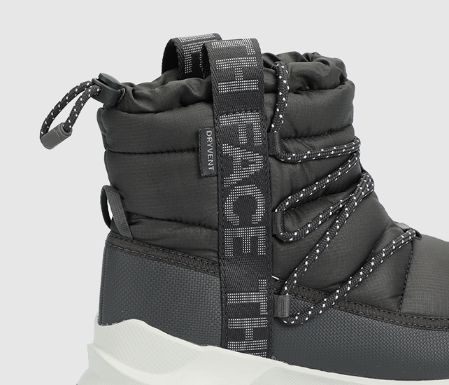 W Thermoball Lace Up Wp Gri Kadın Outdoor Ayakkabısı Nf0A5Lwdcıh1 