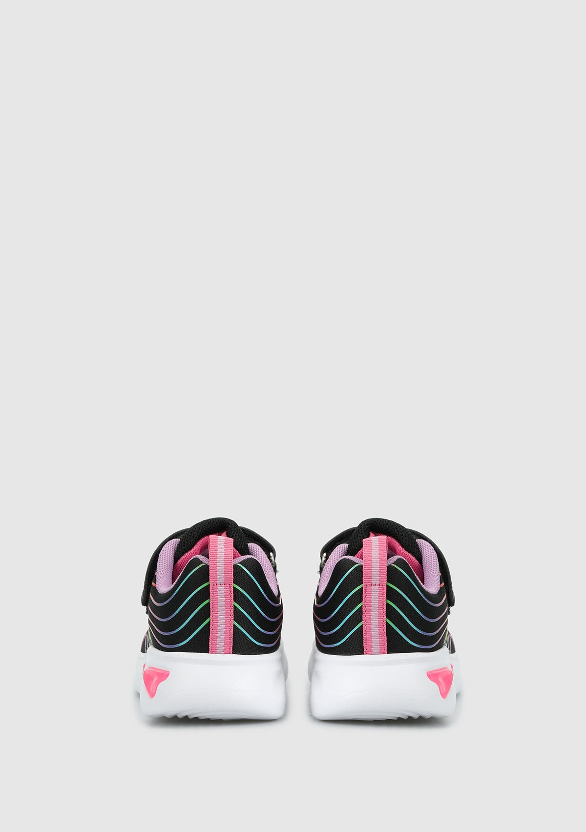 Rainbow Siyah Kız Çocuk Sneaker