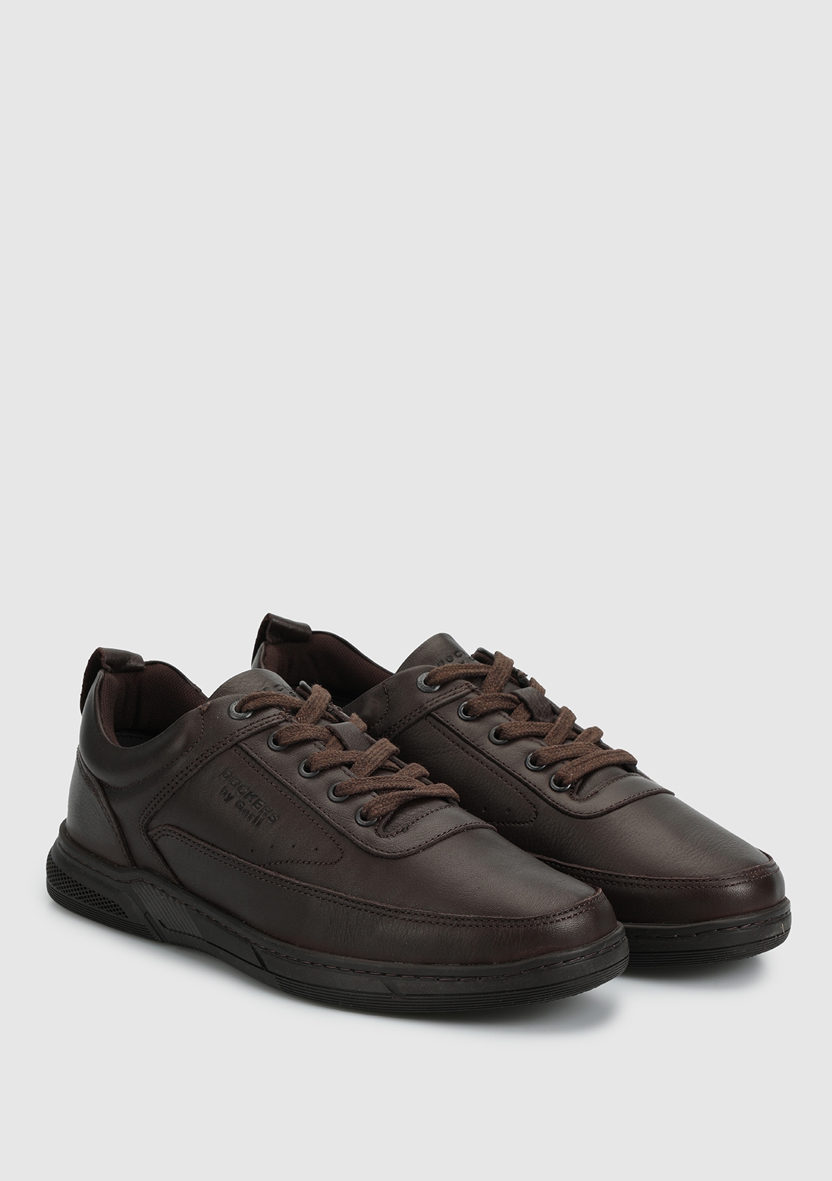 Kahve Deri Erkek Sneaker