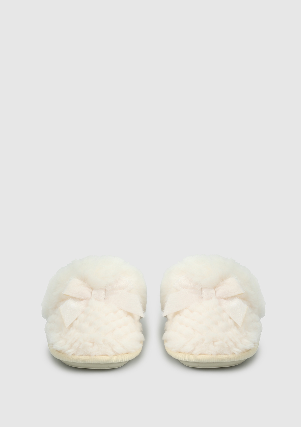 Bej Kadın Ev Terliği