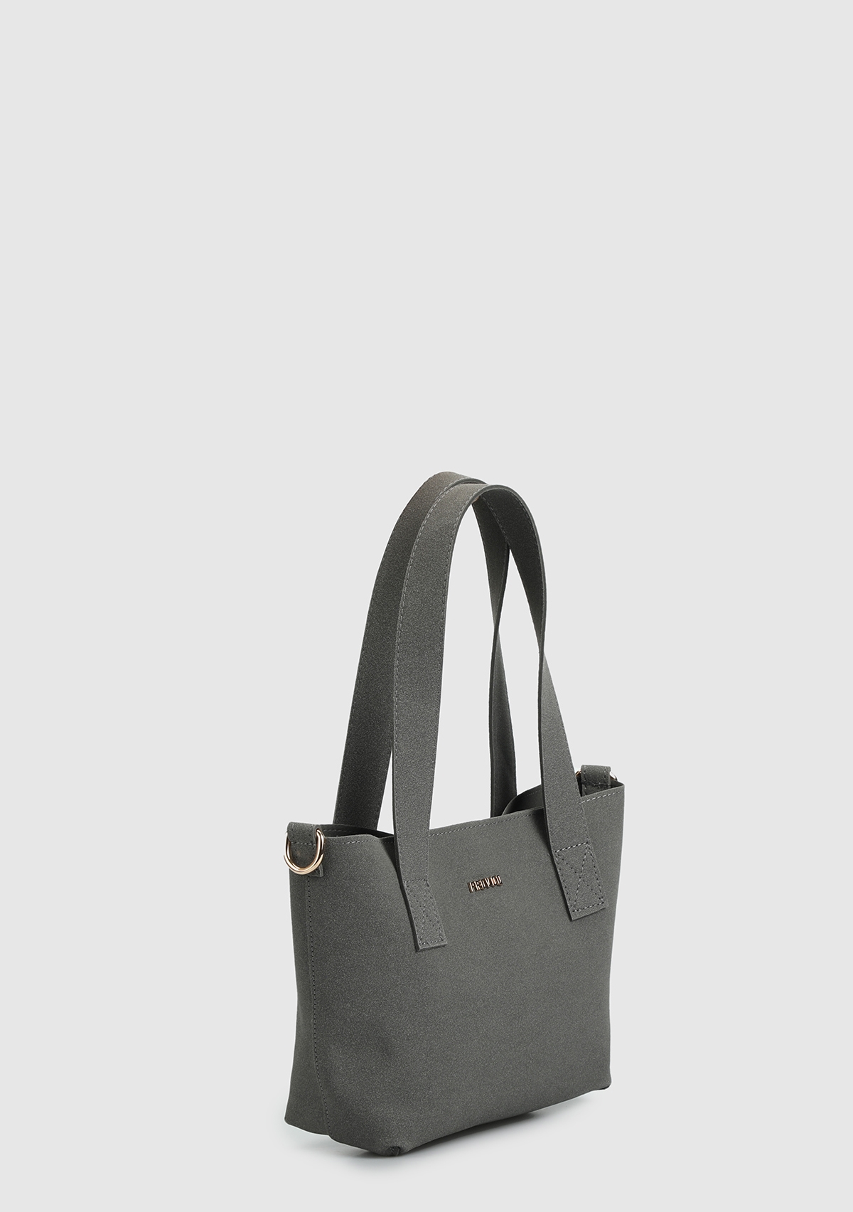 Gri Kadın Çapraz Çanta