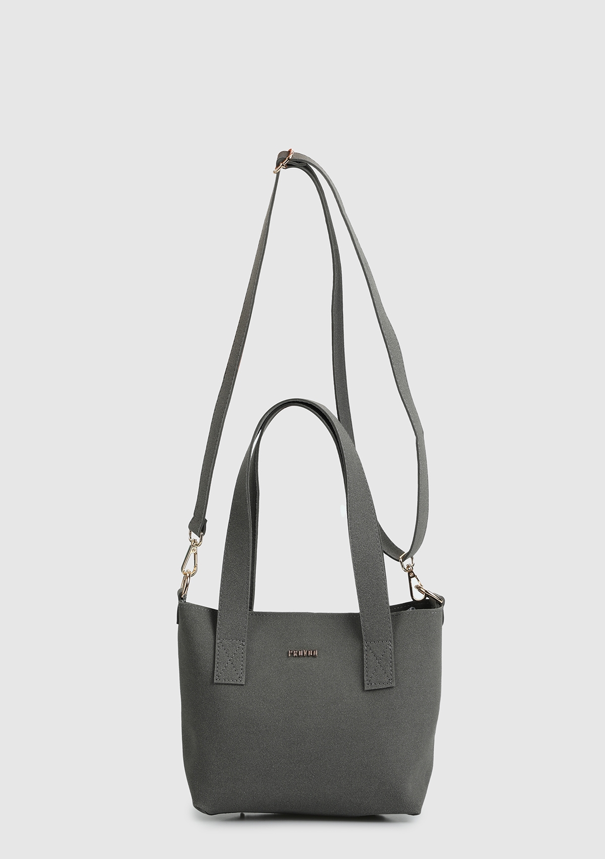 Gri Kadın Çapraz Çanta