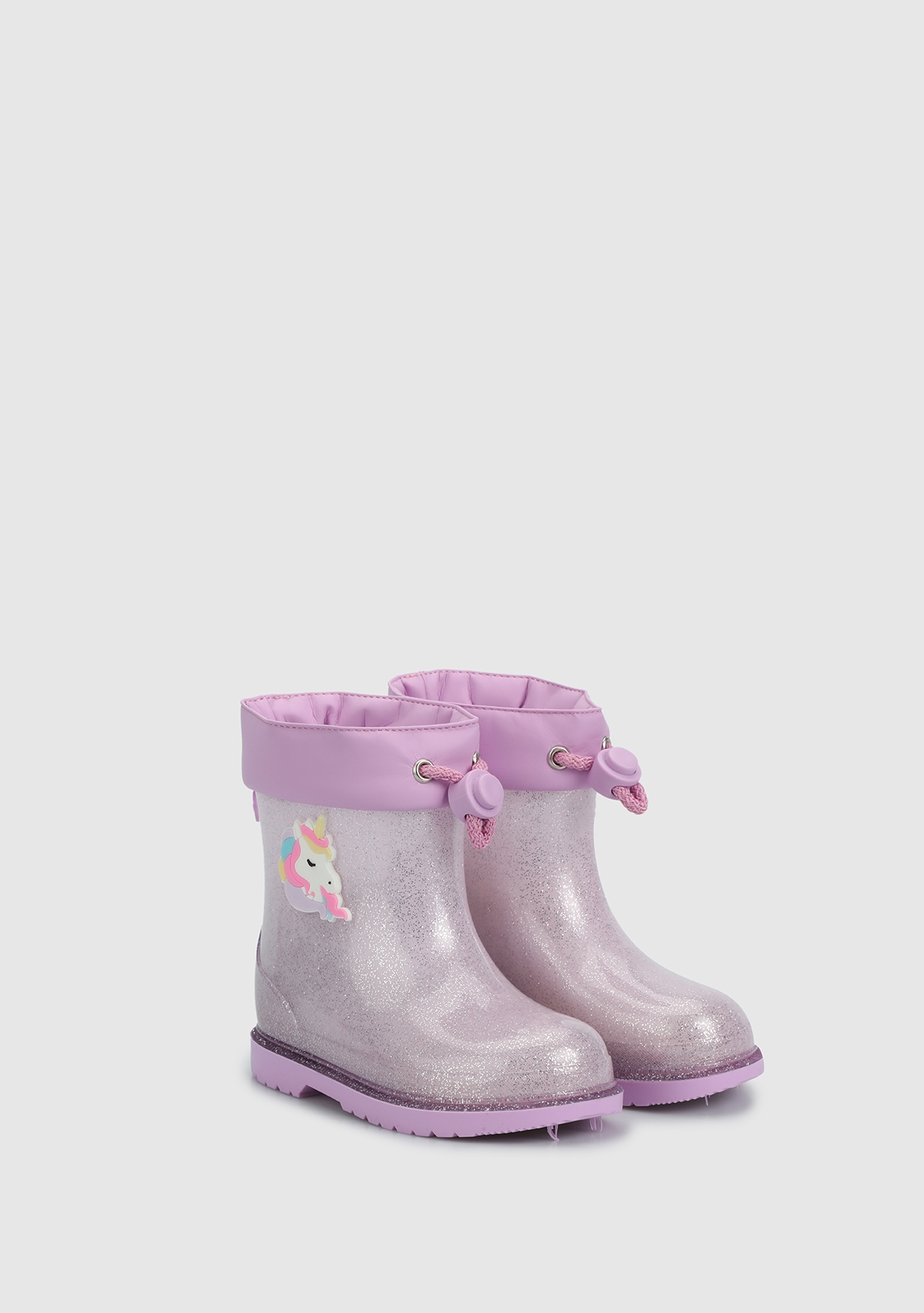 Pembe Kız Çocuk Yağmur Botu