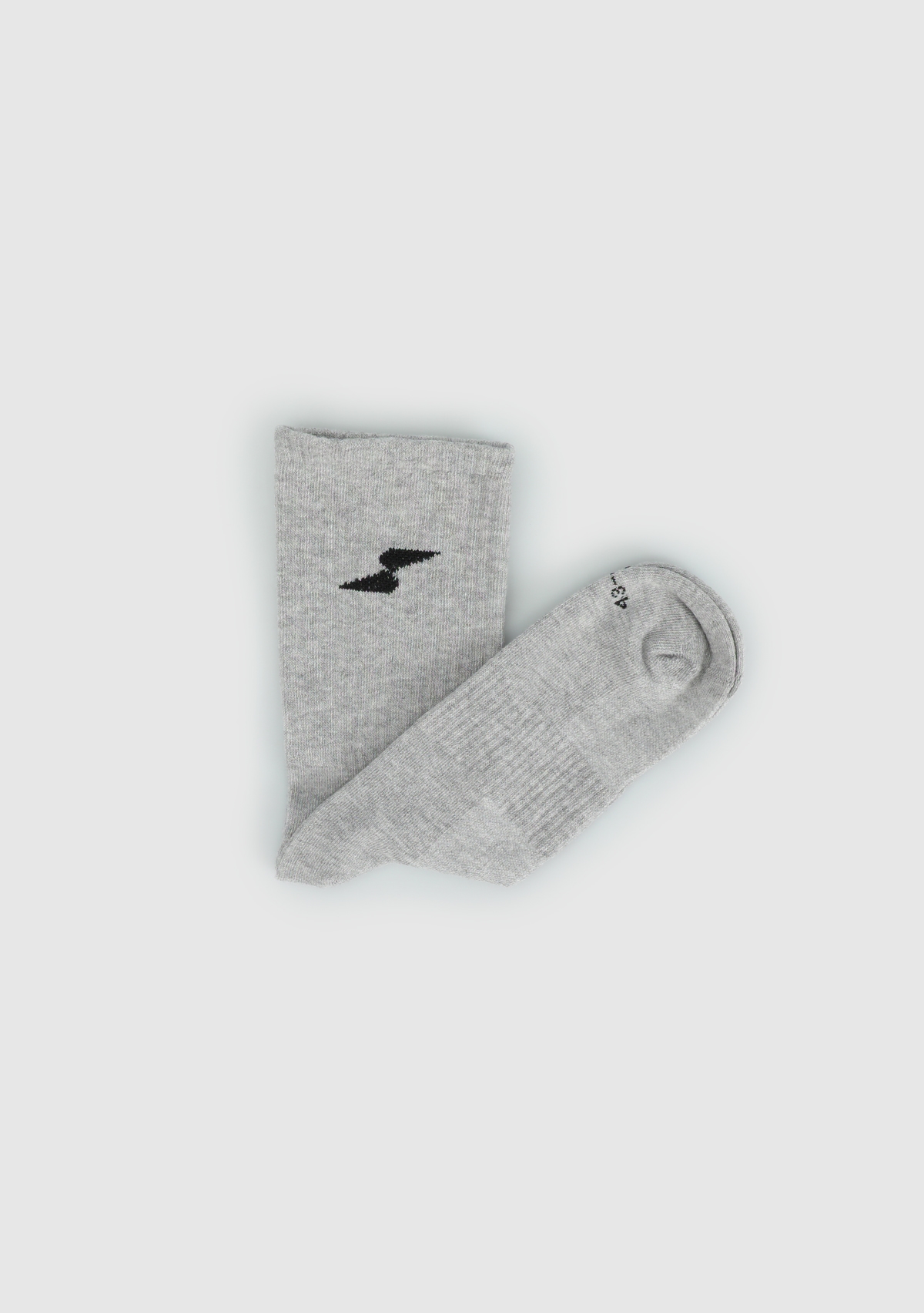 Gri  Eclipse Sport ES100 Gri Tenis Tekli Çorap ES100 43/46