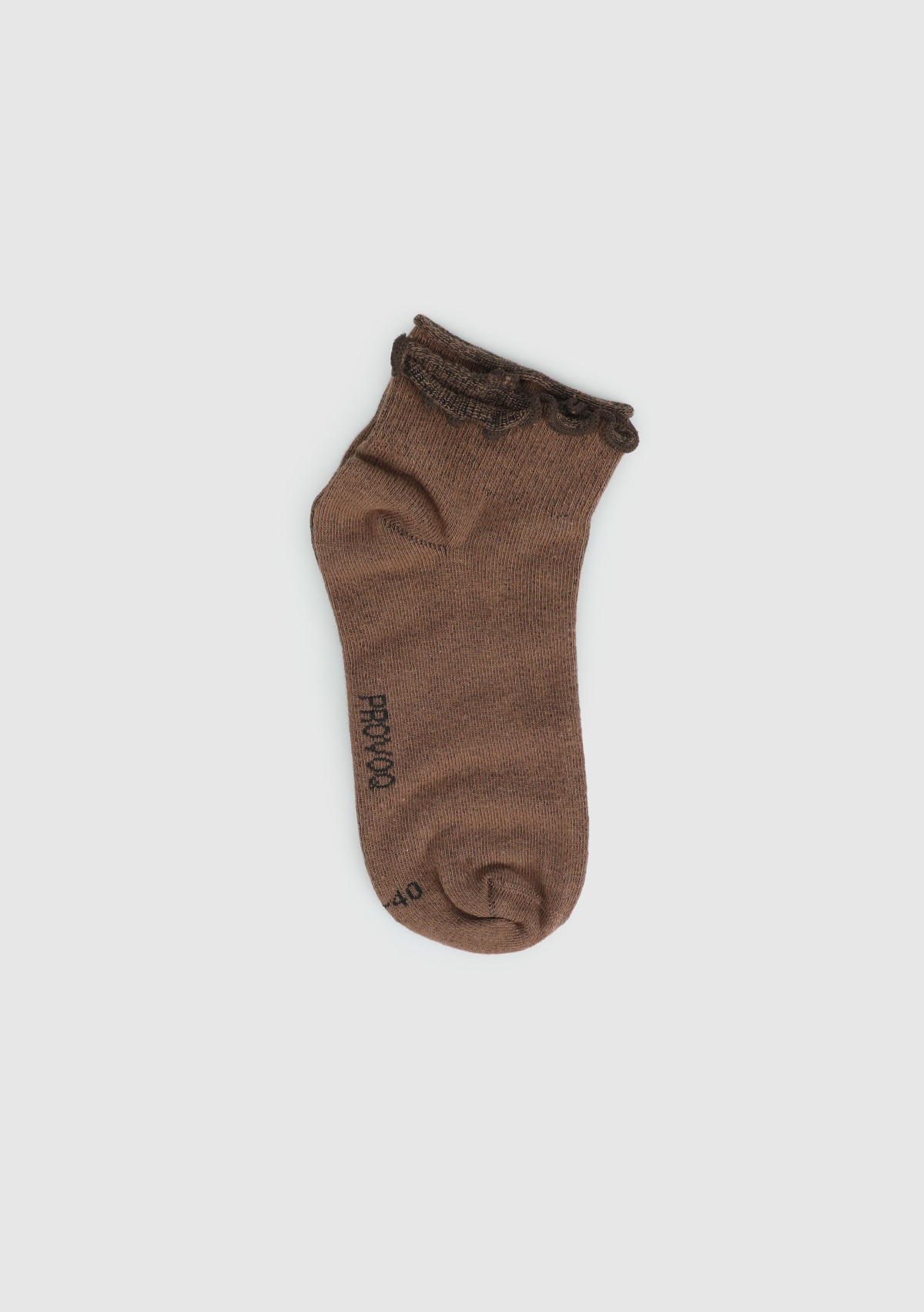 Kahve  Provoq PP01 Fırfırlı Kahve