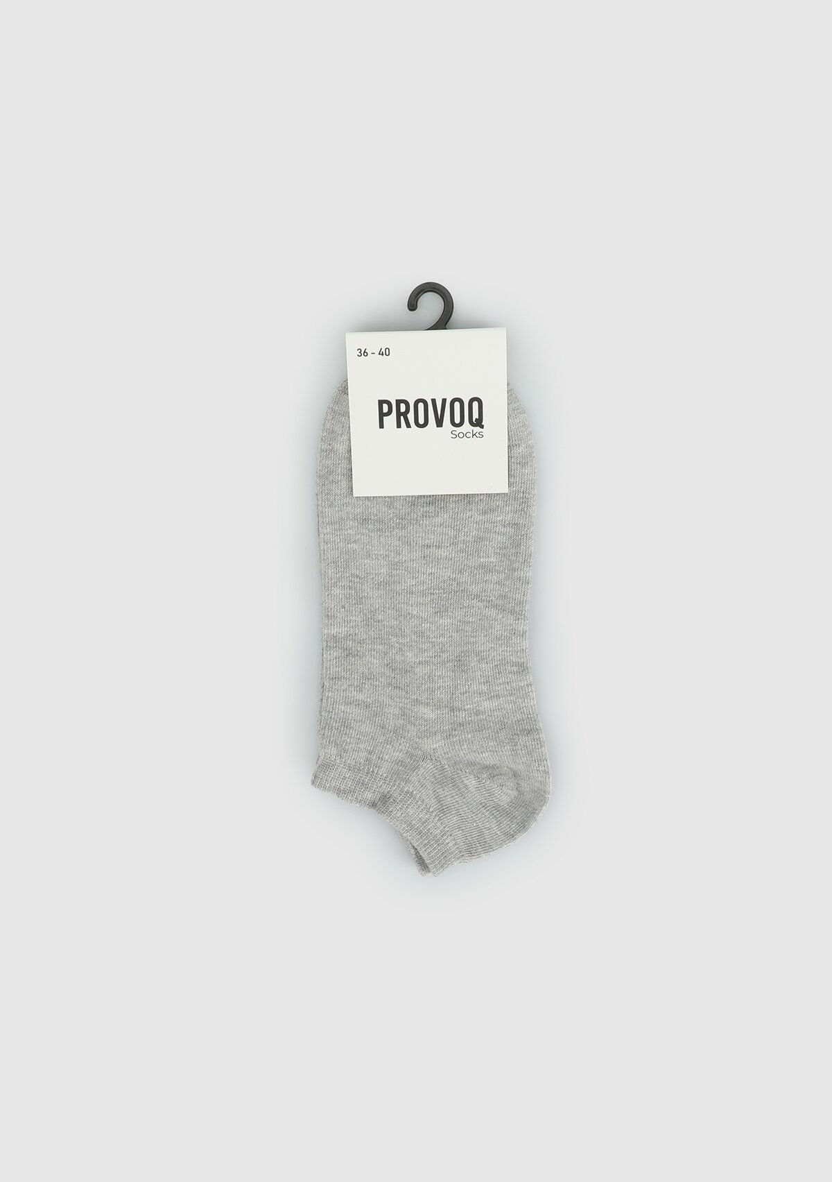 Gri  Provoq Çorap Gri Tekli 36-39