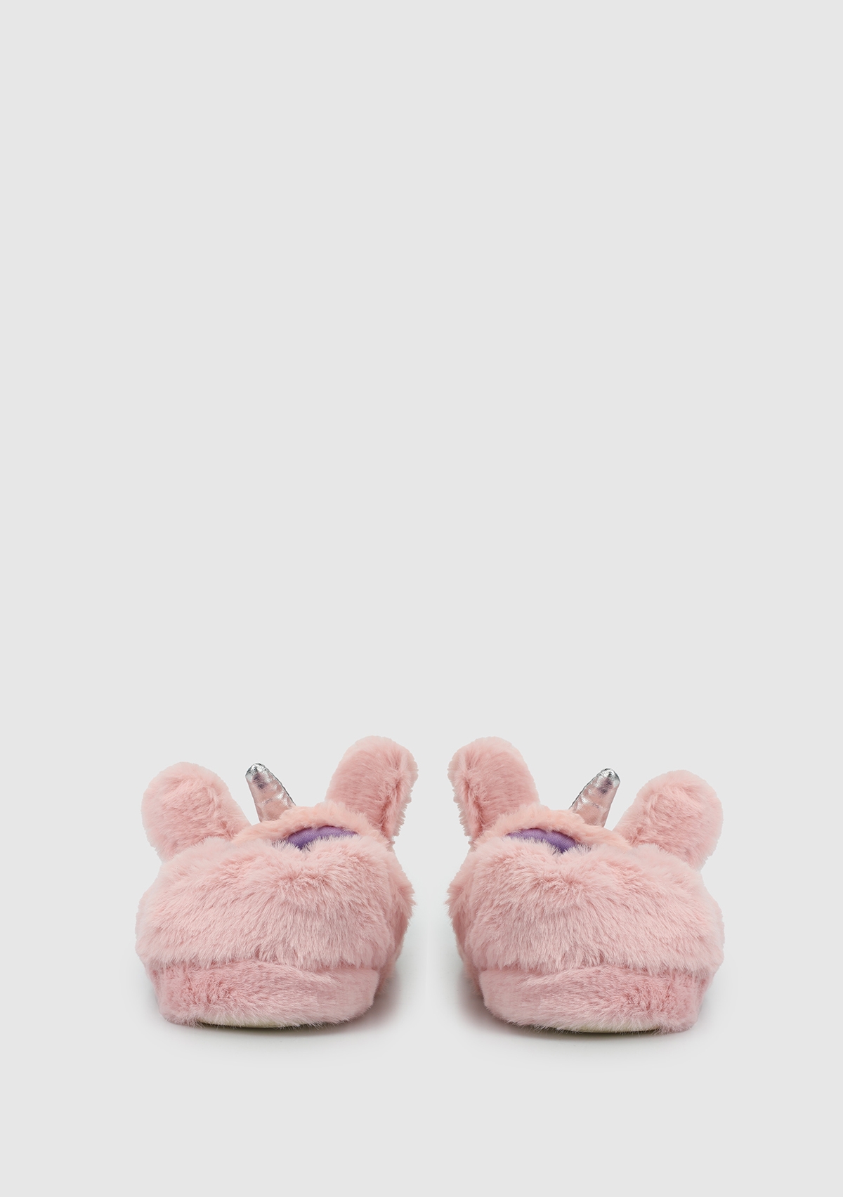 Pembe Kız Çocuk Ev Terliği