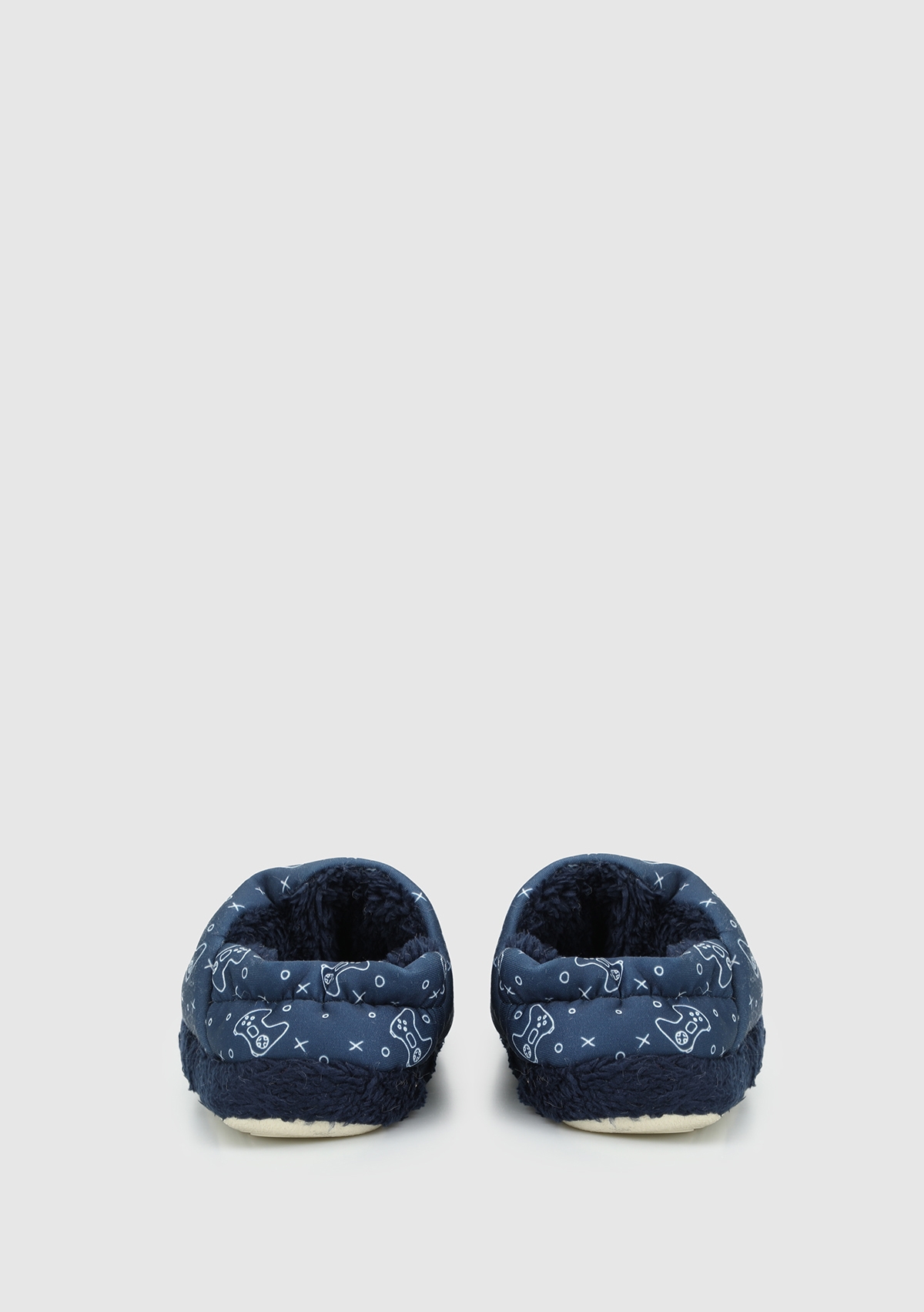 Lacivert Erkek Çocuk Ev Terliği