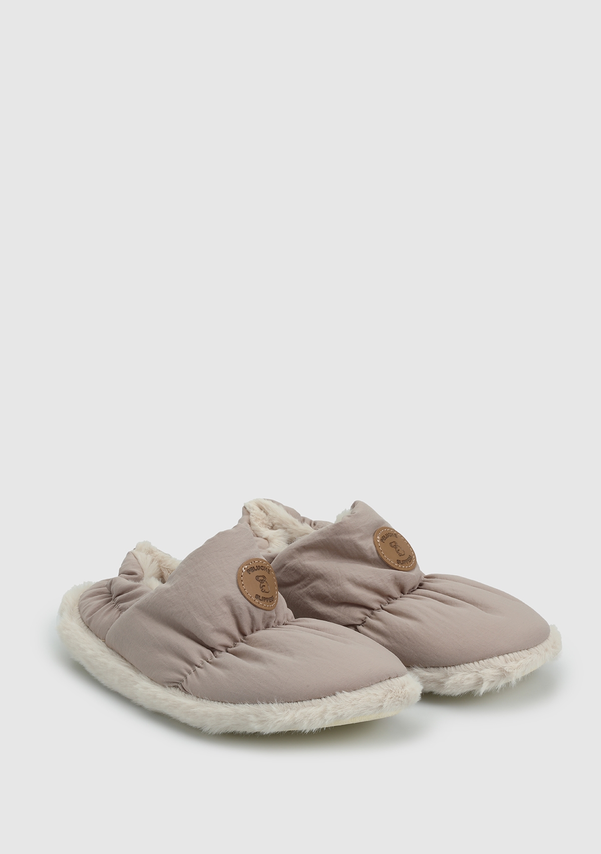 Bej Kadın Ev Terliği