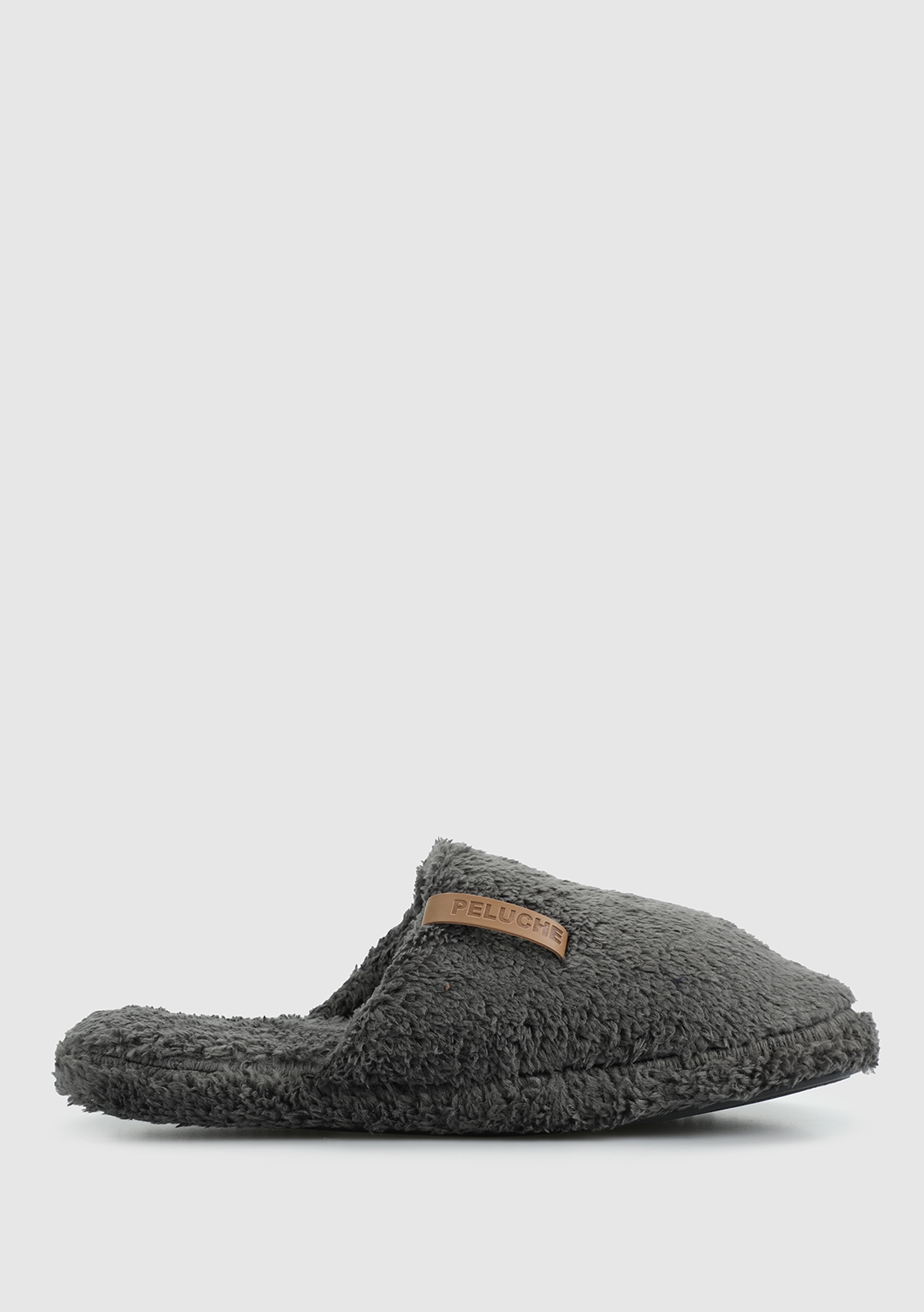 Gri Erkek Ev Terliği