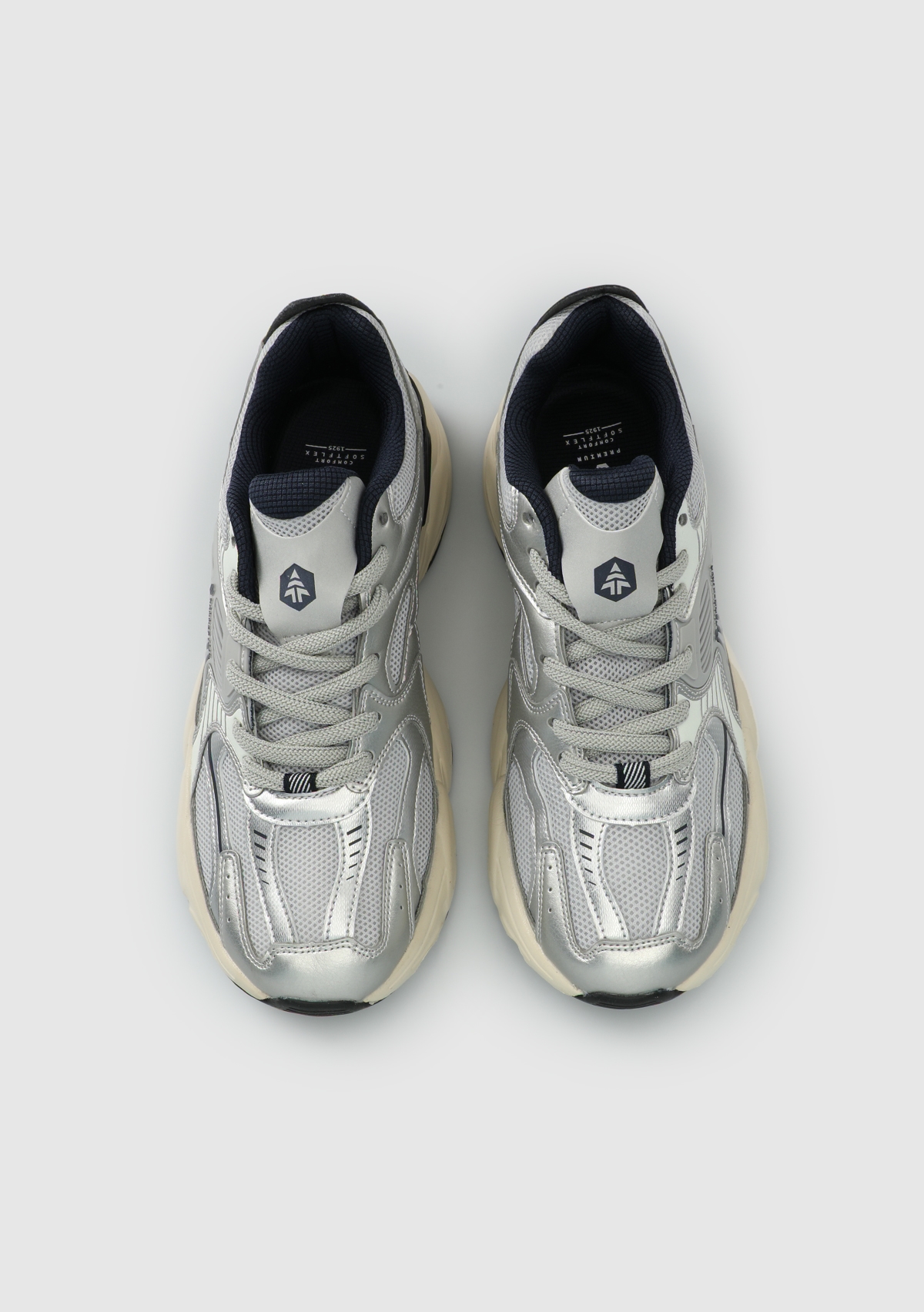 Gümüş Erkek Sneaker