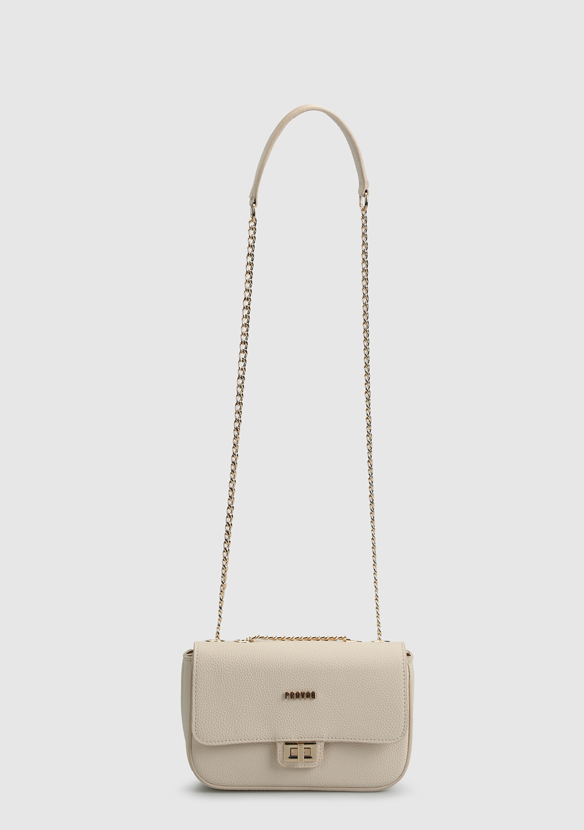 Krem Kadın Çapraz Çanta