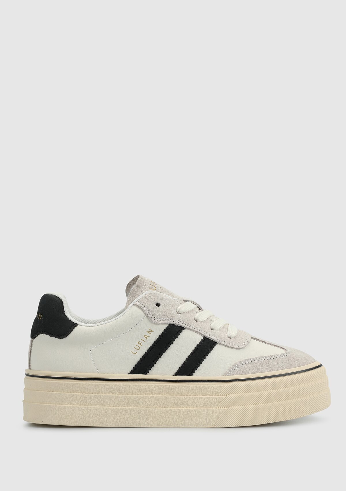 Beyaz Deri Kadın Sneaker