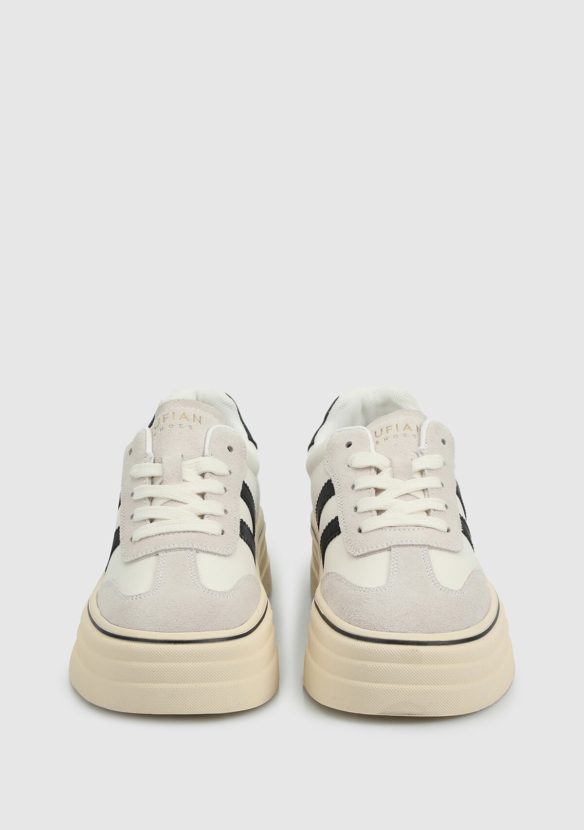 Beyaz Deri Kadın Sneaker