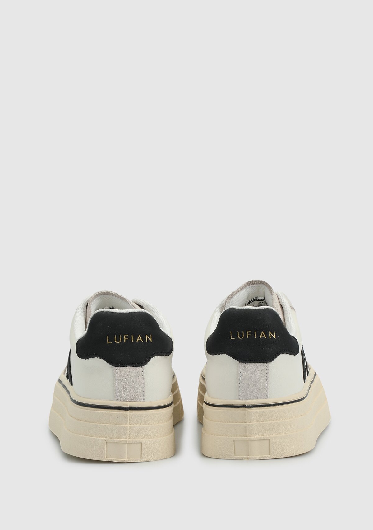 Beyaz Deri Kadın Sneaker