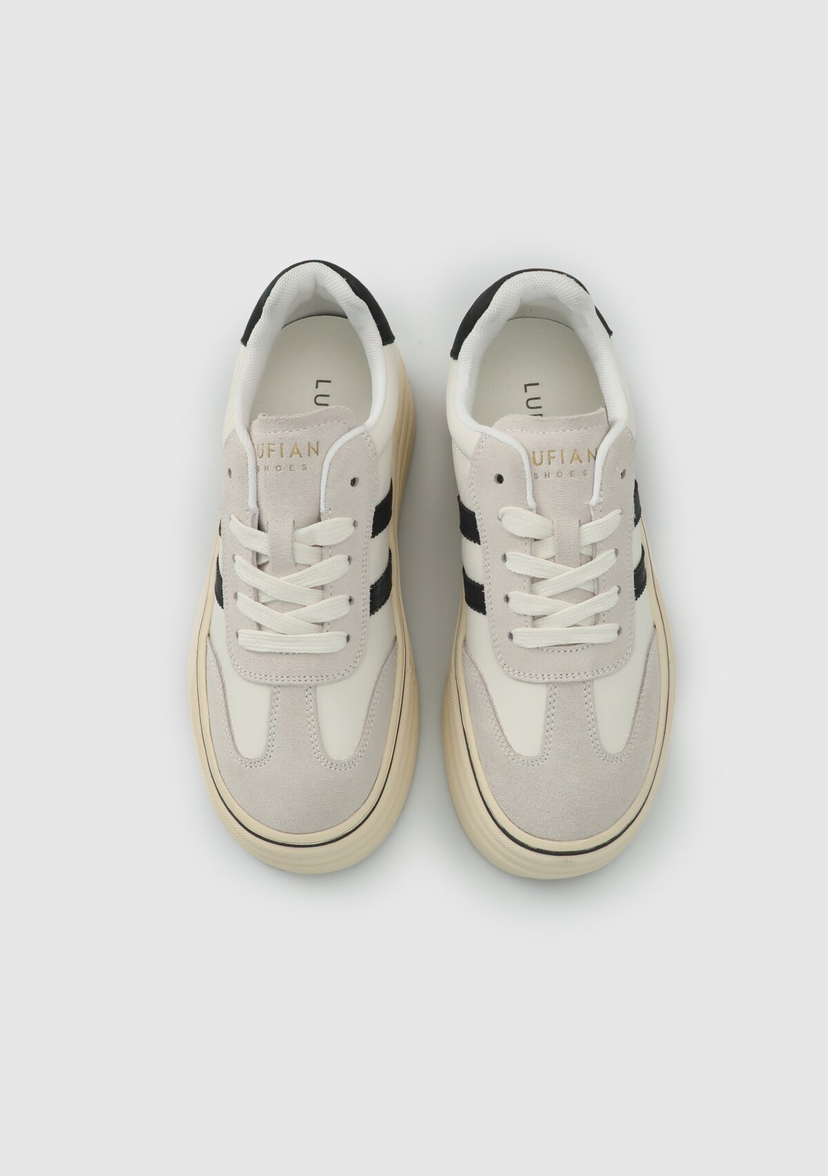 Beyaz Deri Kadın Sneaker