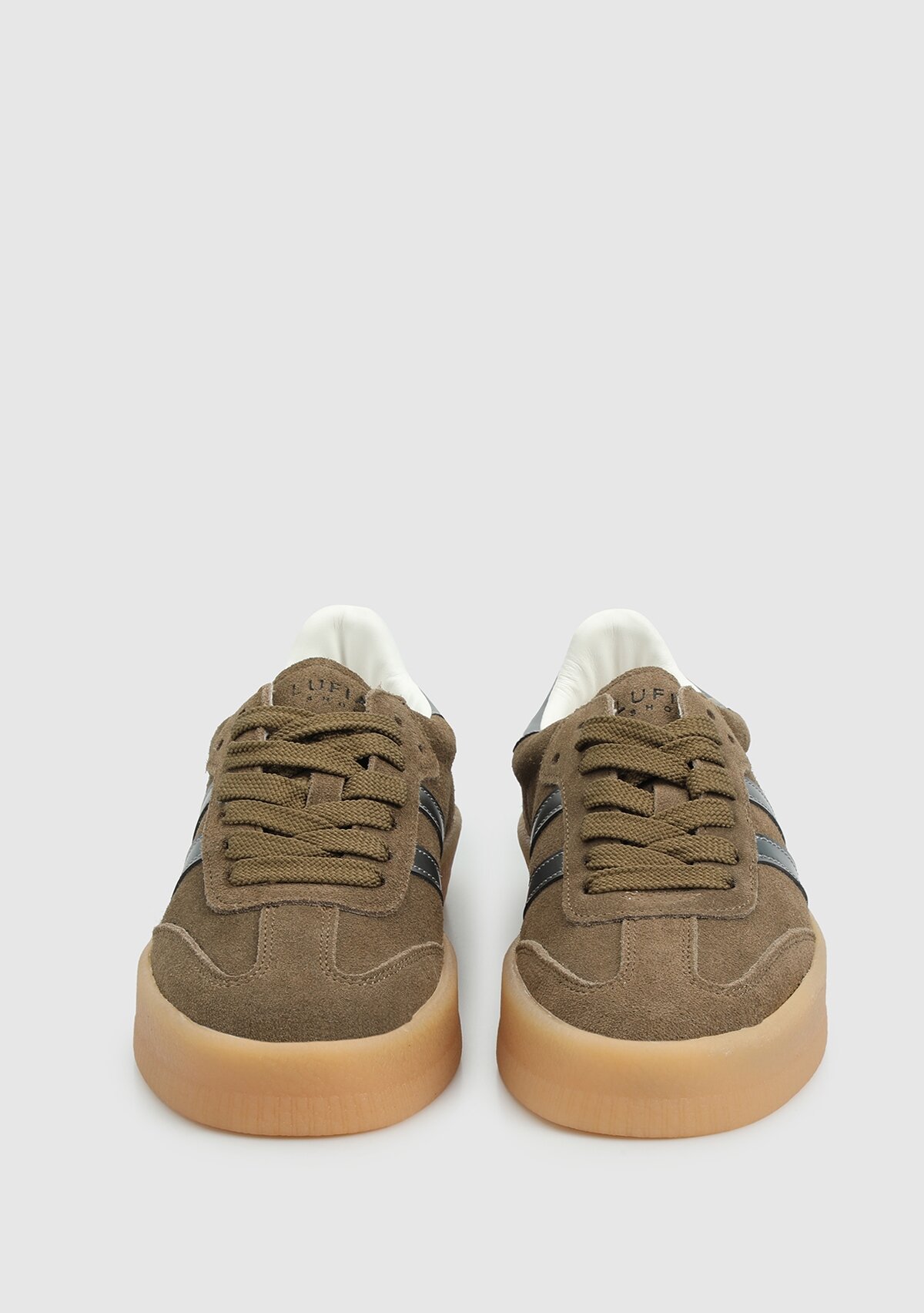 Kum Deri Kadın Sneaker